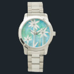 Dainty Daisies I Horloge<br><div class="desc">Floral</div>