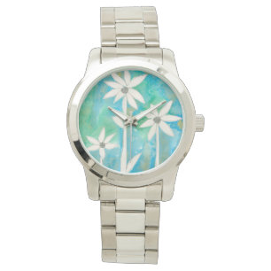 Dainty Daisies I Horloge
