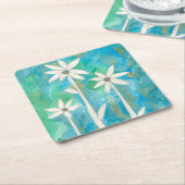 Dainty Daisies I Kartonnen Onderzetters (Schuin)