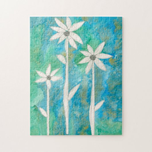 Dainty Daisies I Legpuzzel (Verticaal)