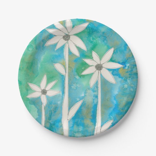 Dainty Daisies I Papieren Bordje (Voorkant)
