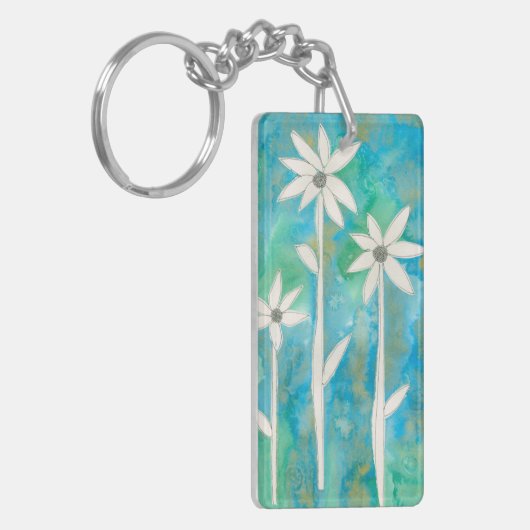 Dainty Daisies I Sleutelhanger (Voorkant Links)