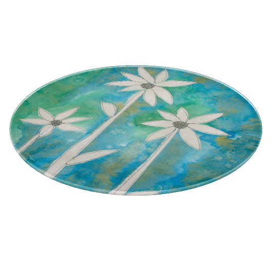 Dainty Daisies I Snijplank (Hoek)