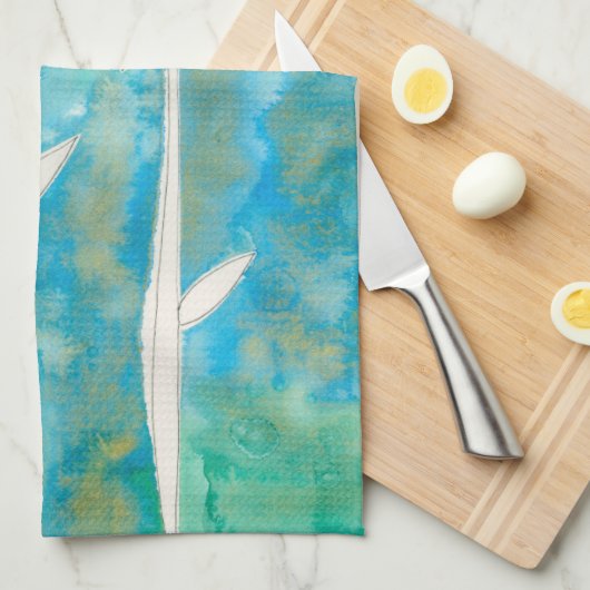 Dainty Daisies I Theedoek (Quarter Fold)