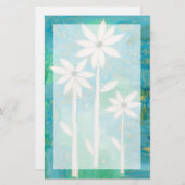 Dainty Daisies II Briefpapier (Voorkant / Achterkant)