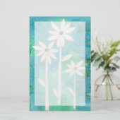 Dainty Daisies II Briefpapier (Staand voorkant)