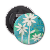 Dainty Daisies II Button Flesopener (Voorkant)