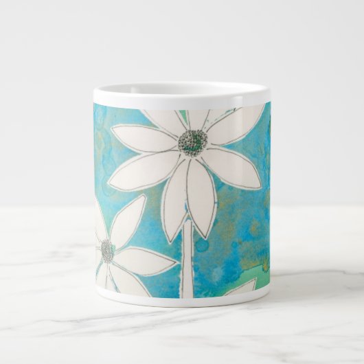 Dainty Daisies II Grote Koffiekop (Voorkant)