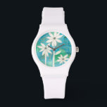 Dainty Daisies II Horloge<br><div class="desc">Floral</div>