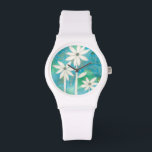 Dainty Daisies II Horloge<br><div class="desc">Floral</div>