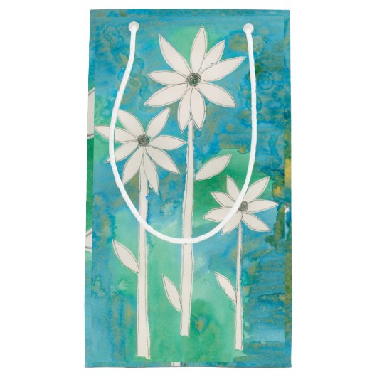 Dainty Daisies II Klein Cadeauzakje (Voorkant)