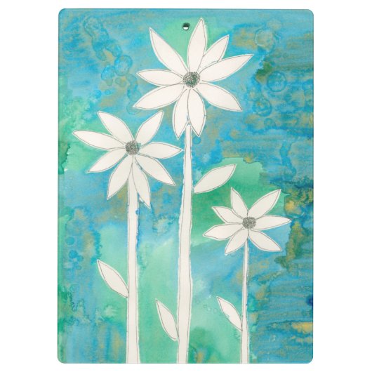 Dainty Daisies II Klembord (Achterkant)