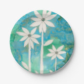 Dainty Daisies II Papieren Bordje (Voorkant)