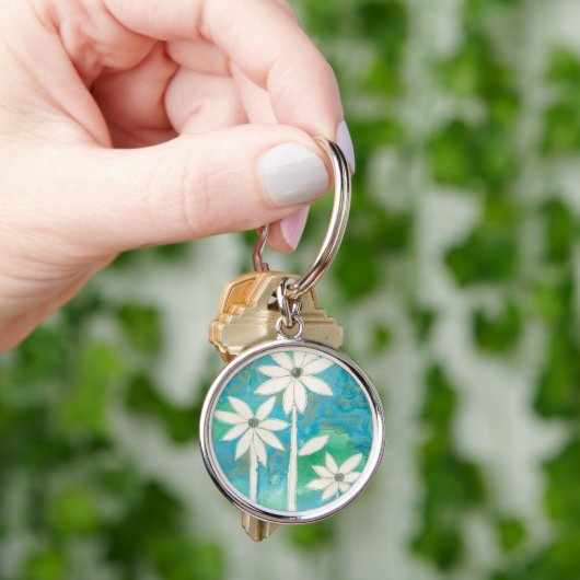 Dainty Daisies II Sleutelhanger (Hand)