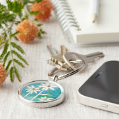 Dainty Daisies II Sleutelhanger (Zijkant)