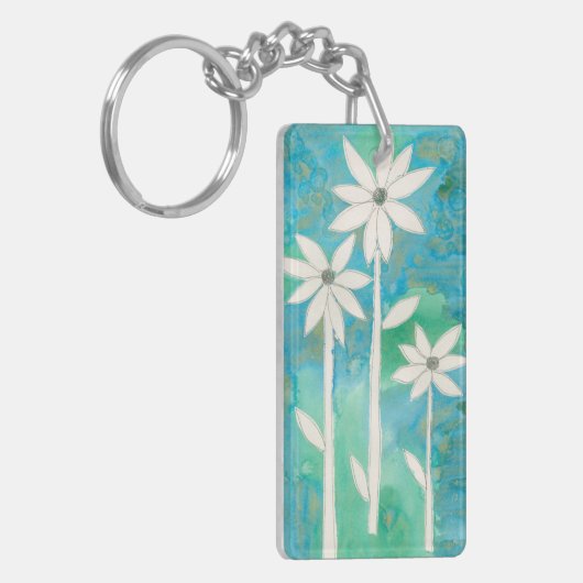 Dainty Daisies II Sleutelhanger (Voorkant Links)