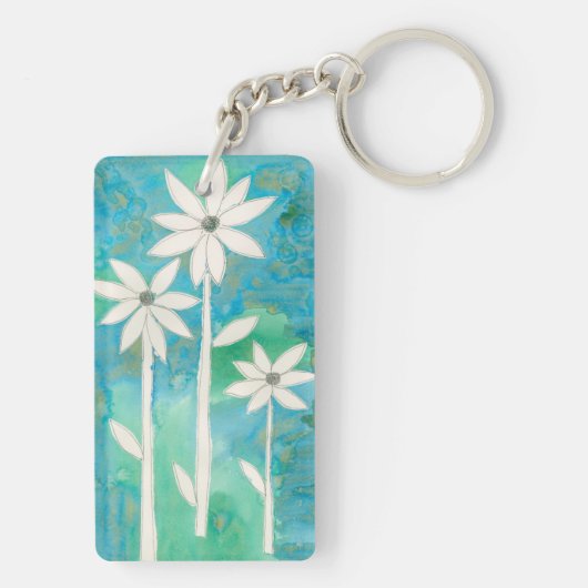 Dainty Daisies II Sleutelhanger (achterkant)