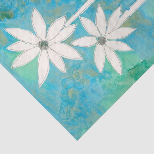 Dainty Daisies II Tissuepapier (Detail)