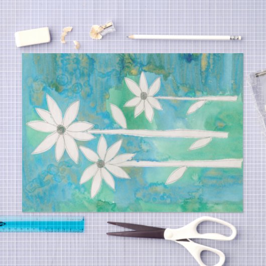 Dainty Daisies II Tissuepapier (Craft)