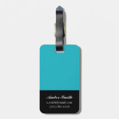 Dainty Daisies III Bagagelabel (Achterkant verticaal)