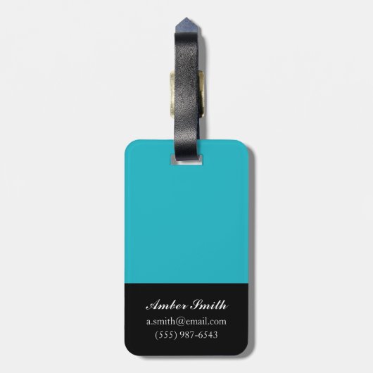 Dainty Daisies III Bagagelabel (Achterkant verticaal)