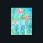 Dainty Daisies III Canvas Afdruk<br><div class="desc">Floral</div>