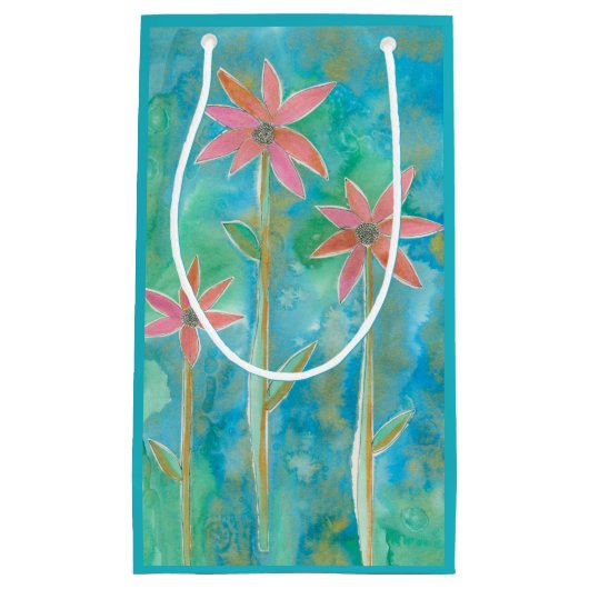 Dainty Daisies III Klein Cadeauzakje (Voorkant)