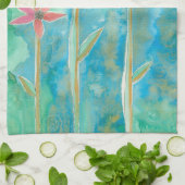 Dainty Daisies III Theedoek (Gevouwen)