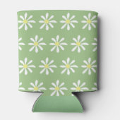 Dainty Daisy Koelbox (Sage Groen & Wit) Blikjeskoeler (Achterkant)