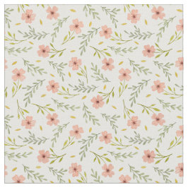 Dainty Ditsy Watercolor Floral Pastel Pattern Stof
