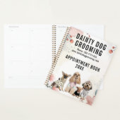 Dainty Dog Grooming Business Appointing Planner (Display)