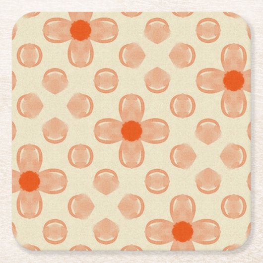 Dainty Dot Florals Kartonnen Onderzetters (Voorkant)