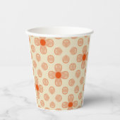 Dainty Dot Florals Papieren Bekers (Voorkant)