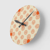 Dainty Dot Florals Ronde Klok (Hoek)
