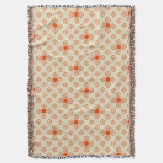 Dainty Dot Florals Schort Deken (Voorkant Verticaal)