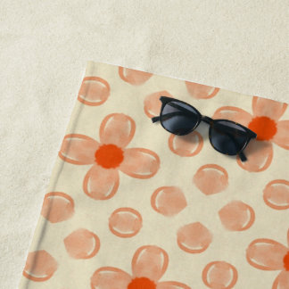 Dainty Dot Florals Strandlaken