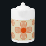 Dainty Dot Florals Theepot<br><div class="desc">Kleine, zoete bloemenelementen gecombineerd met kleine, verspreide stippen, waardoor een schattig maar verfijnd totaalpatroon ontstaat.</div>