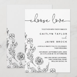 Dainty Elegance kiest liefdeshuwelijk Kaart