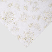 Dainty Floral Bouquet Botanical Art Patroon Tissuepapier (Detail)