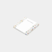 Dainty Floral Post-it® Notes (Schuin)