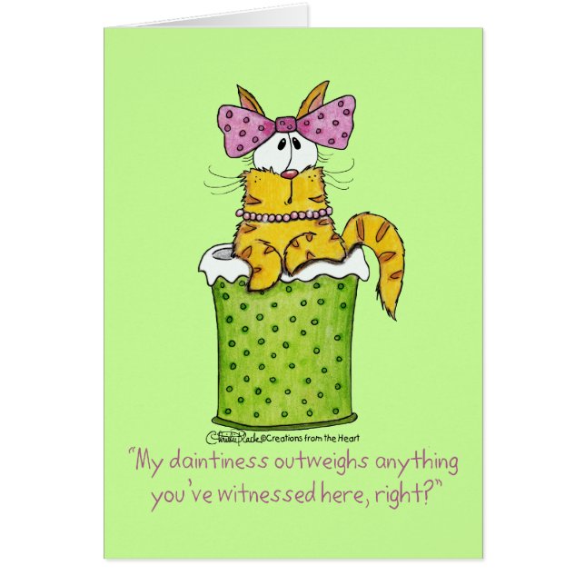 Dainty Garbage Kat (Voorkant)