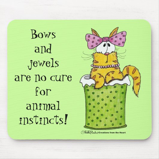 Dainty Garbage Kat Muismat (Voorkant)