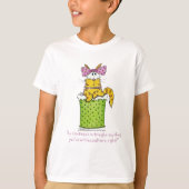 Dainty Garbage Kat T-shirt (Voorkant)