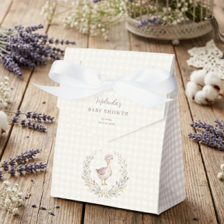 Dainty Goose Baby Shower Lilac Watercolor MH26 Bedankdoosjes