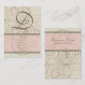 Dainty in het Visitekaartje Pink Chubby (Voorkant / Achterkant)