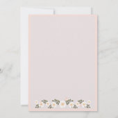 Dainty korean dusty wild roos grijs 21st Birthday Kaart (Achterkant)