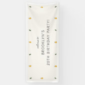 Dainty Lemon Party Spandoek (Verticaal)