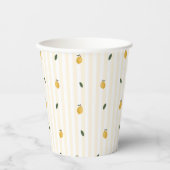Dainty Lemon Pattern Party Paper cup Papieren Bekers (Voorkant)