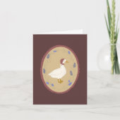 Dainty little goose card kaart (Voorkant)