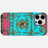 Dainty Nora-monogram Case-Mate iPhone Case (Achterkant (horizontaal))